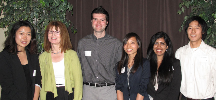 Winners of the 2012 Student Research Showcase