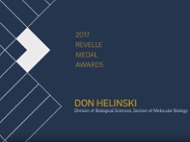 Don Helinski honored with Revelle Medal