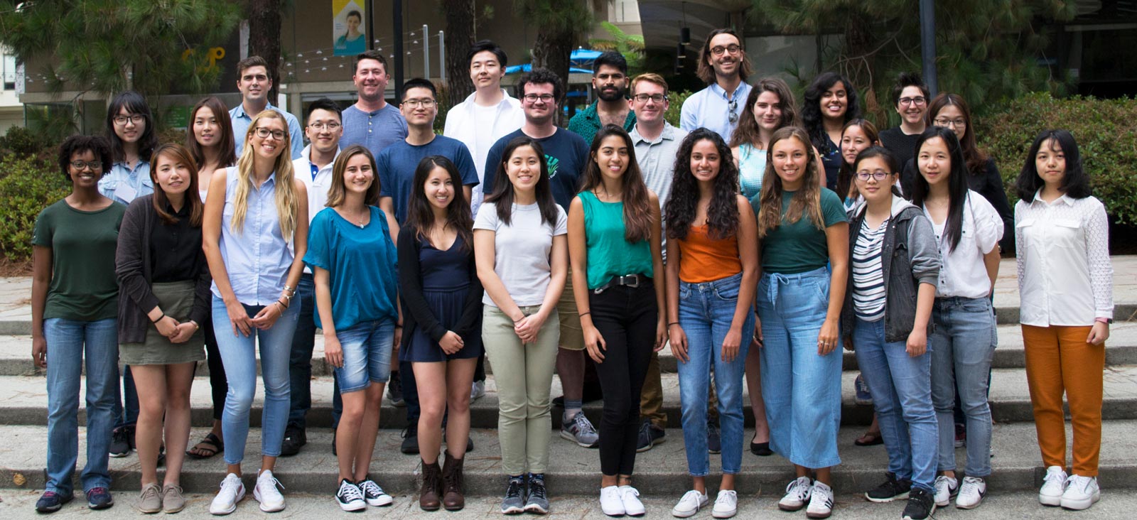 group photo of incoming doctoral candidates