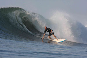 Mayfield surfing