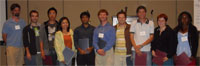Group photo of Biosciences student award winners