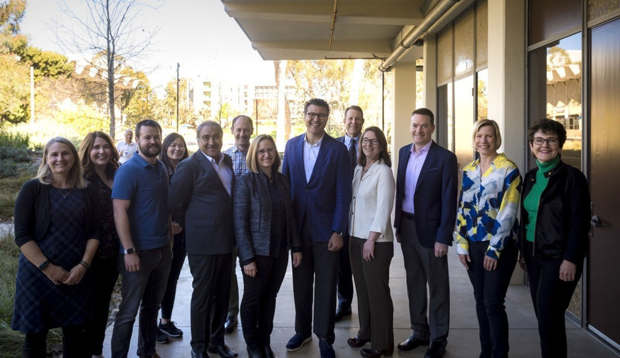 UCSD and Thermofisher leadership together