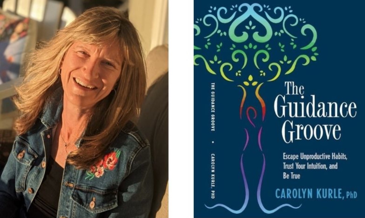 Carolyn Kurle and book cover