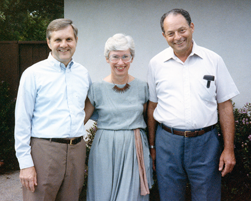 Don Helinski, Pat Helinski, and Charles Yanofsky